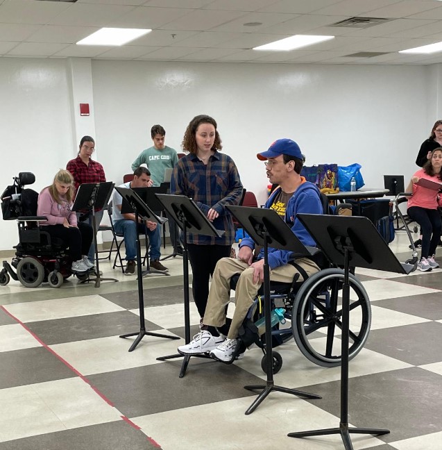 Quality of Life Grantee ABT music lesson for people living with paralysis