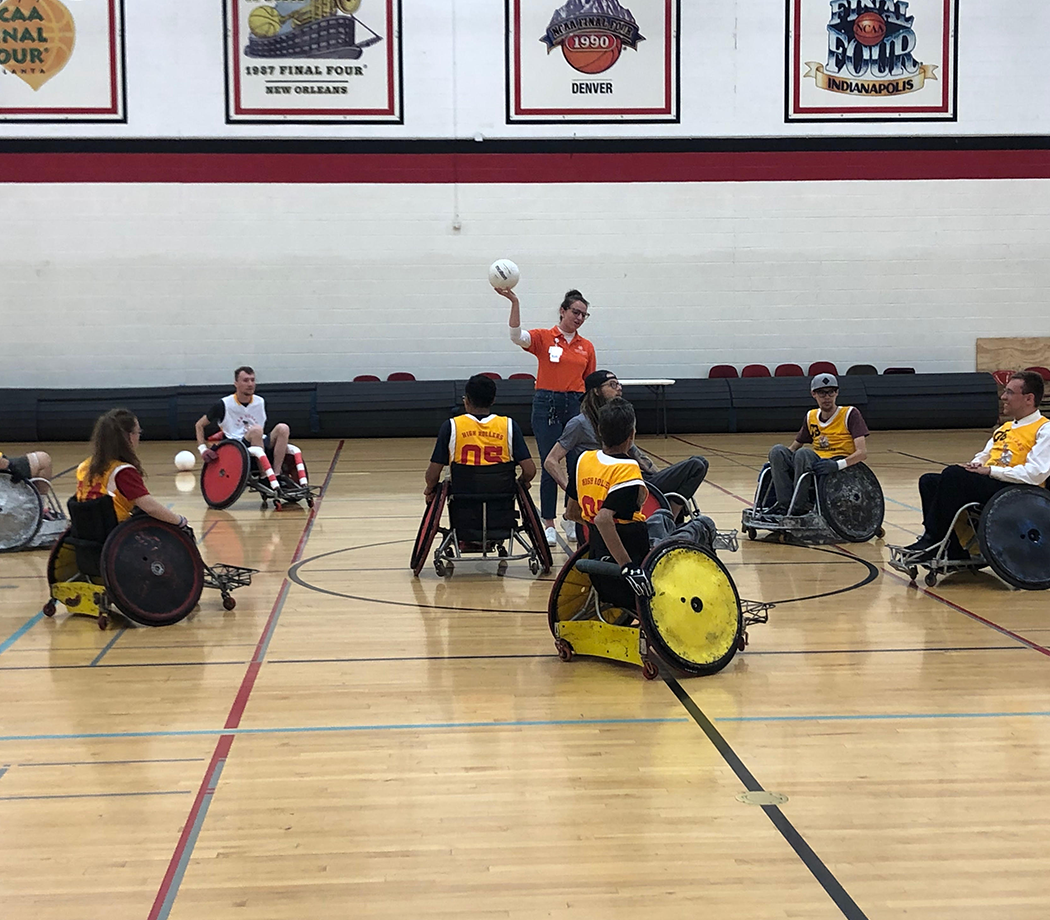 Quality of Life Grantee High Rollers Wheelchair Rugby Team