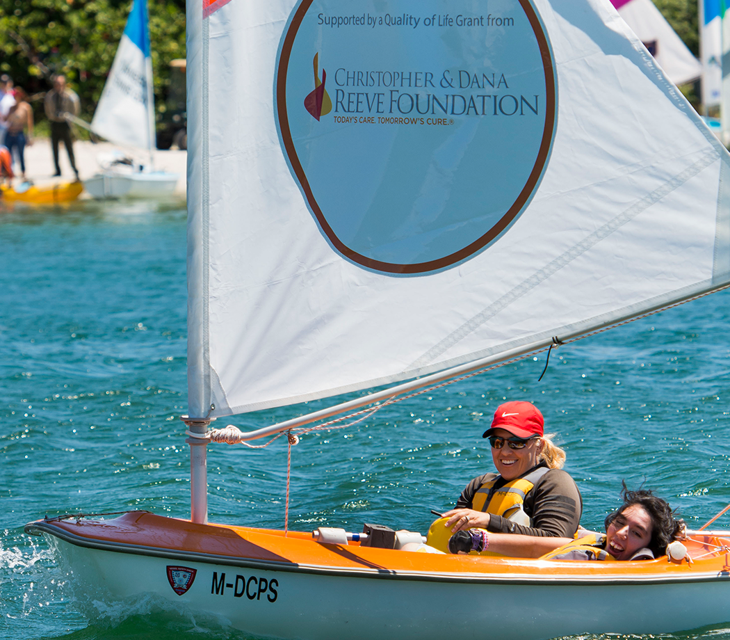 Quality of Life Grantee adaptive sailing