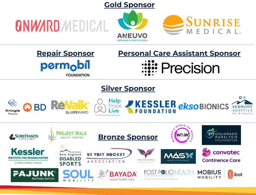 Reeve Summit sponsors and exhibitors