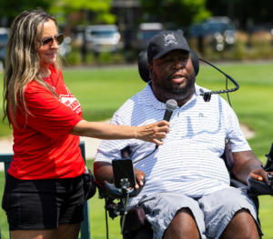 Eric LeGrand at the 2026 Team LeGrand Golf Classic